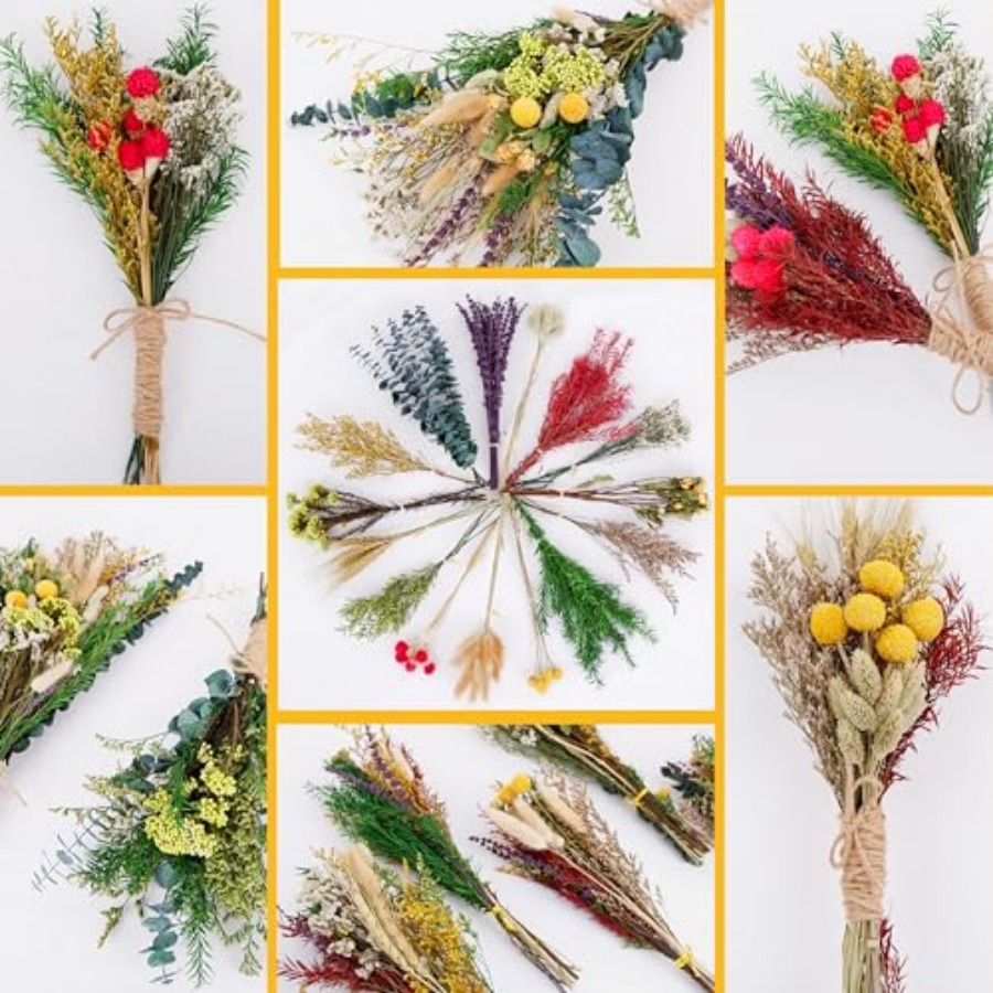 15 Kind Natural DIY Dried Flow - огляд і ціна Eucalyptus Preserved