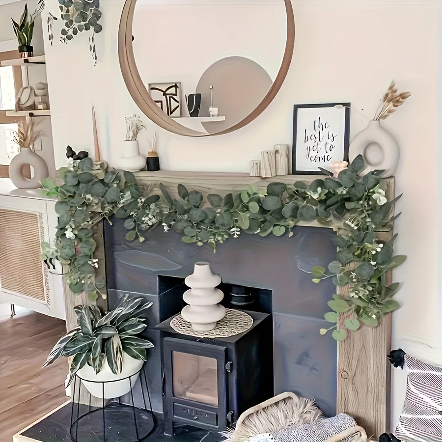 Artificial Eucalyptus Wreath F - огляд і ціна Eucalyptus Preserved