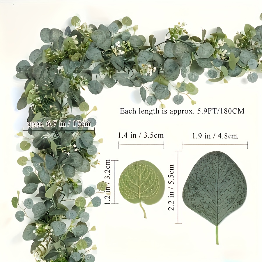 Artificial Eucalyptus Wreath F - огляд і ціна Eucalyptus Preserved