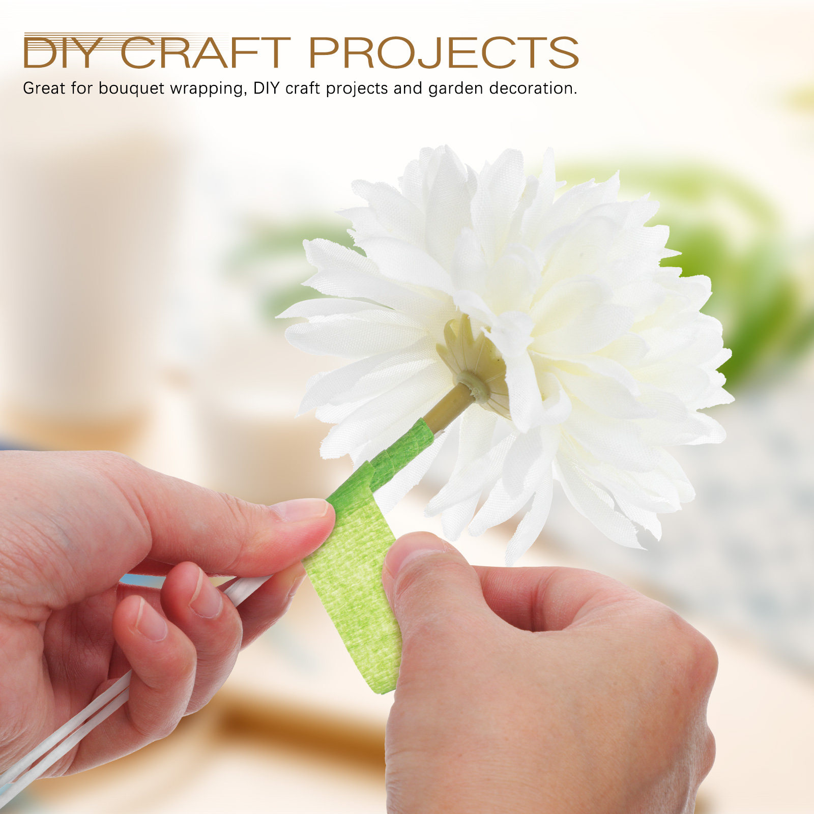 100Pcs Iron Florist Wire Stems - огляд і ціна Wire Stem Florist