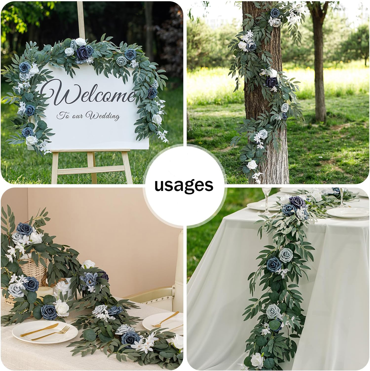 Yannew Artificial Flower Garla - огляд і ціна Eucalyptus Preserved