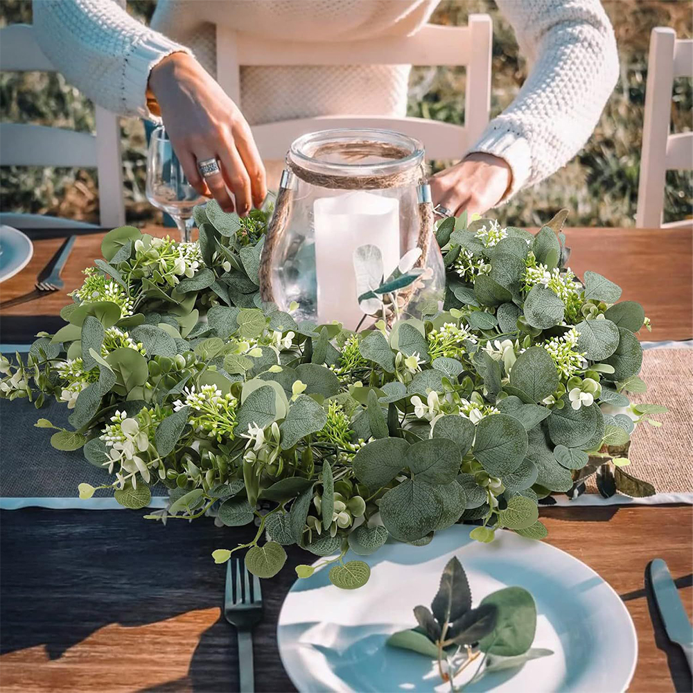 Artificial Eucalyptus Garland  - огляд і ціна Eucalyptus Preserved