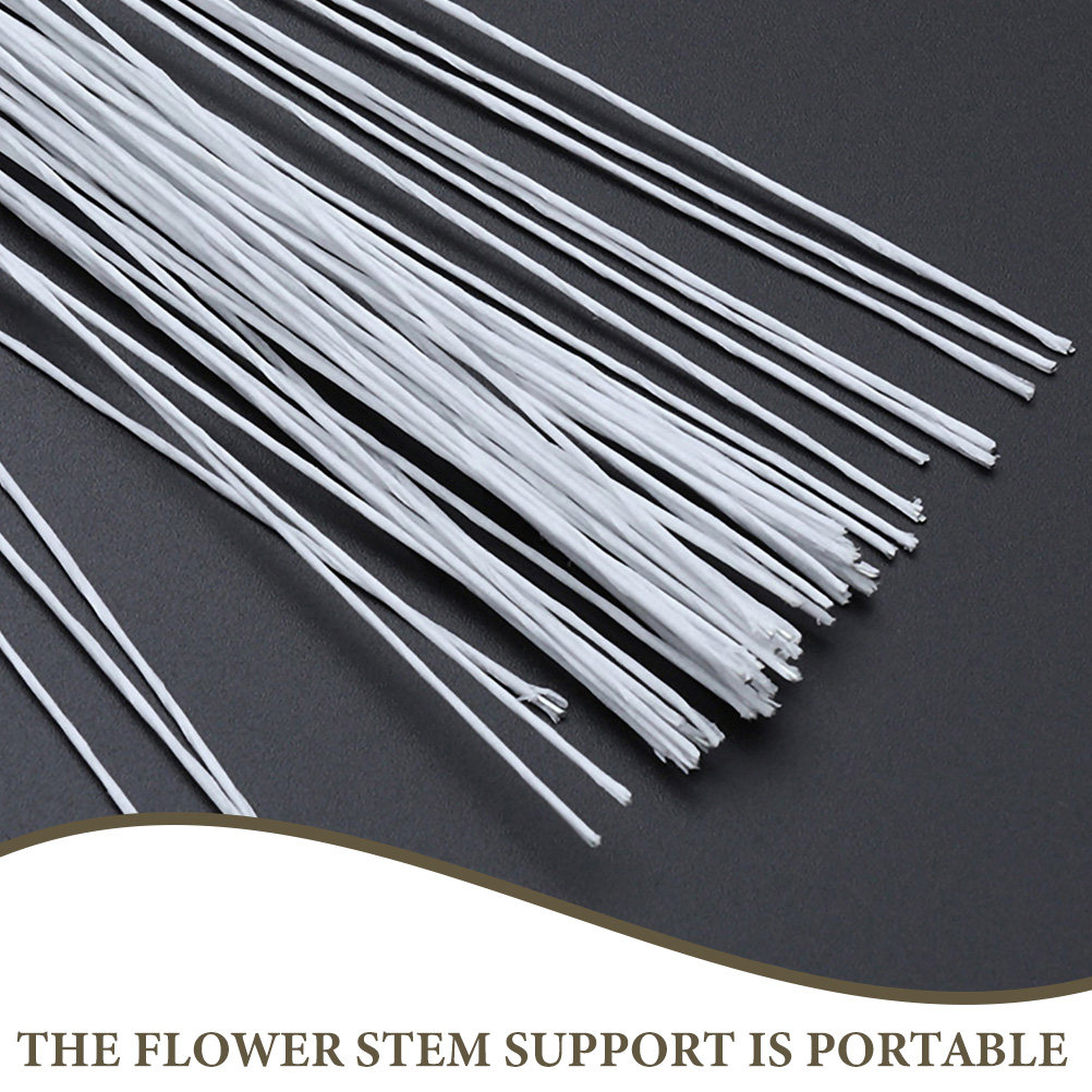60Pcs Floral Wire Stems Paper  - огляд і ціна Wire Stem Florist