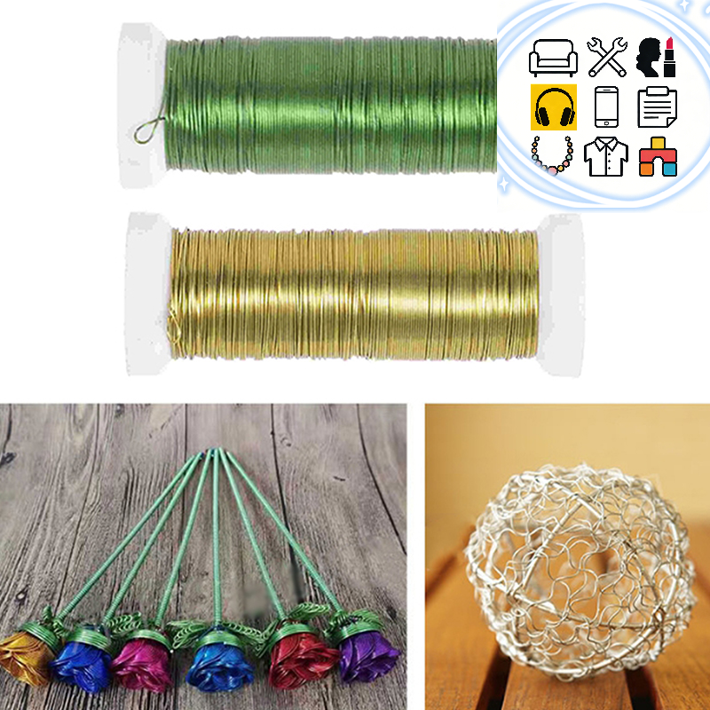 Crafts Wires Florist Flower Wi - огляд і ціна Wire Stem Florist